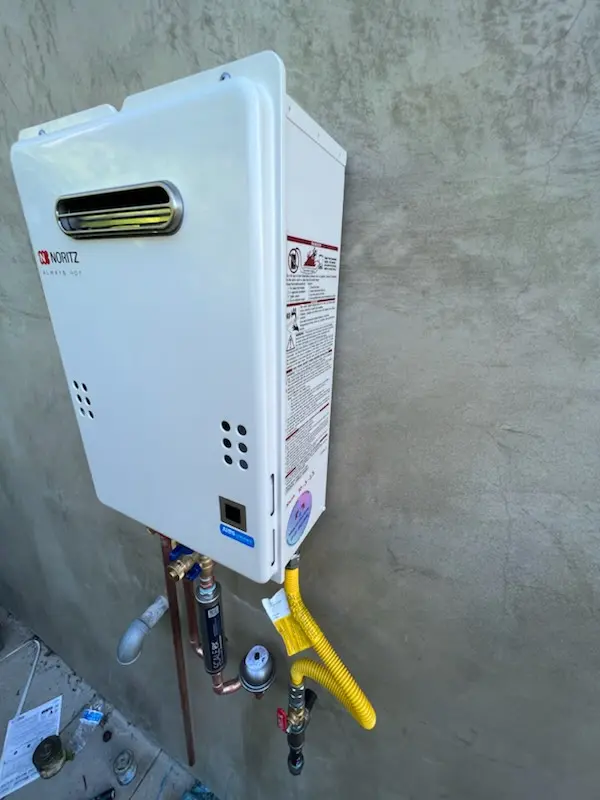 Tankless water heater installation for Downtown Frederick homes